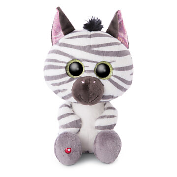Nici Glubschis Plush Cuddly Toy Zebra Mankalita, 25cm