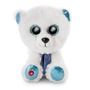 Nici Glubschis Plush Stuffed Toy Winter Polar Bear Benjie, 15cm