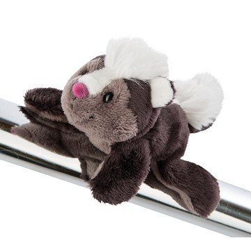 Nici Magnici Pluchen Knuffel Stinkdier Chiala Skunk, 12cm