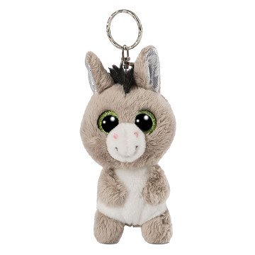 Nici Glubschis Plush Keychain Donkey Donki, 9cm