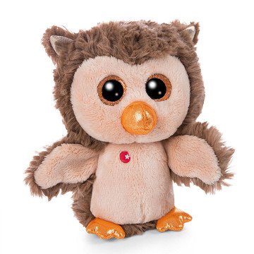 Nici Glubschis Pluchen Knuffel Uil Twila, 15cm