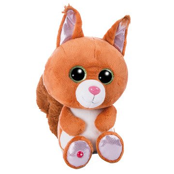 Nici Glubschis Plüschtier Eichhörnchen Squibble, 25cm