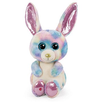 Nici Glubschis Pluchen Knuffel Konijn Rainbow Candy, 45cm