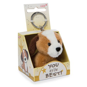Nici Plush Keychain Dog You are the Best in Gift Box, 6cm