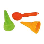 Lena Eco Sandbox Ice Cream Set, 3pcs