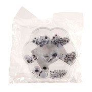 Wackelaugen in Aufbewahrungsbox