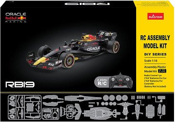 Rastar 1:16 Red Bull F1 RB19 RC Bouwset - 55dlg.