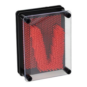 Pin Art Red - 10x13cm