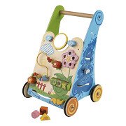 Primi Passi – Lauflernhilfe aus Holz mit Aktivitäten