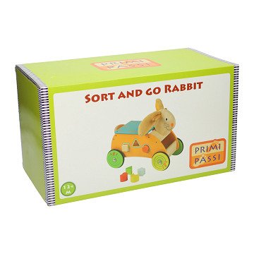 Primi Passi – Holzform und Lauflernhilfe für Kaninchen