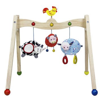 Wooden Baby Gym Farm Animals