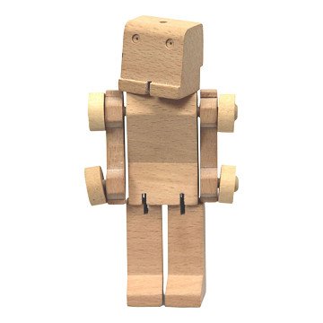 Primi Passi - Houten Transformeer Robot/Truck