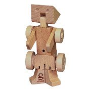 Primi Passi - Houten Transformeer Robot/Shovel