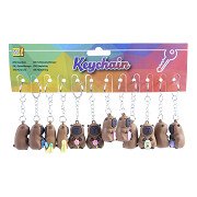 Sleutelhanger Capibara - 4cm