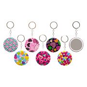 Sleutelhanger met Spiegeltje - 6cm
