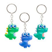 Funny Dino Keychain - 4.5cm