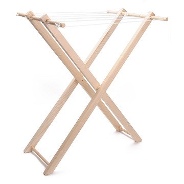 Wooden drying rack