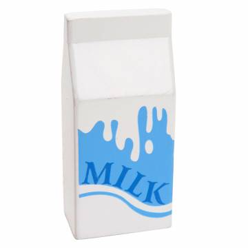 Milchkarton aus Holz