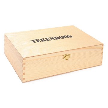 Houten Tekendoos XL
