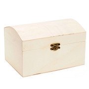 Decorate your own Wooden Treasure Chest, 3 pcs.