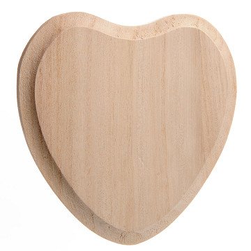 Decorate your own Wooden Nameplate - Heart