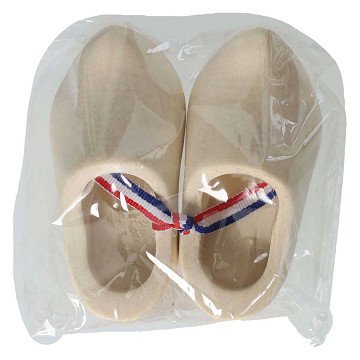 Wooden Clogs 10 cm, 2 pcs.