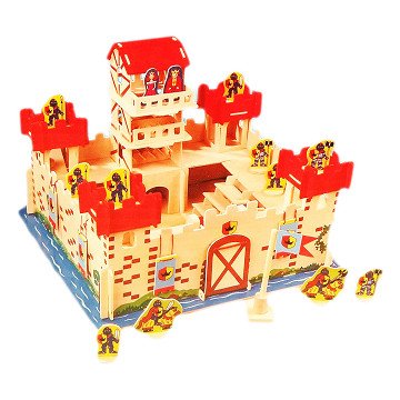 Wooden Castle with Accessories