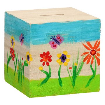 Decorate your own money box
