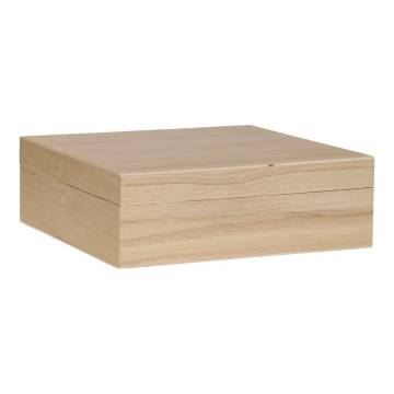 Square box with loose lid