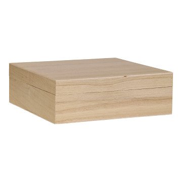 Square box with loose lid