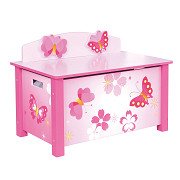 Wooden Butterfly Toy Bench