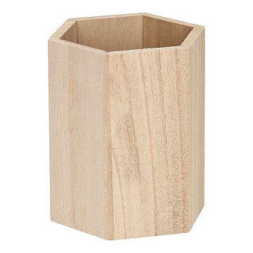 Decorate your own Wooden Pencil Holder