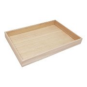 Tray Small Paulownia Wood, 24x15.5cm