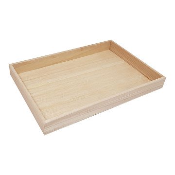 Tray Large Paulownia Wood, 30.6x20.5cm