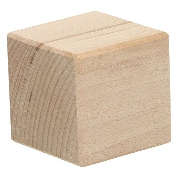 Meilensteinblock Holz, 5,6cm