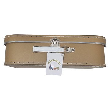 Kartonkoffer-Set Braun, 3-tlg.