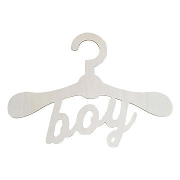 Multiplex Wooden Children's Clothes Hanger Boy