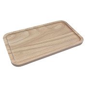 Holztablett Plateau Rechteck, 26cm