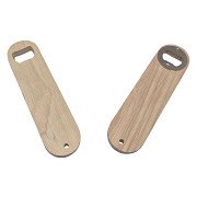Wooden Bottle Opener Straight, 17cm