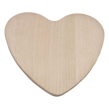 Heart-shaped Beechwood Board