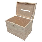 Briefumschlagbox aus Kiefernholz