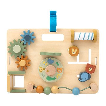 Houten Activiteitenbord Safari