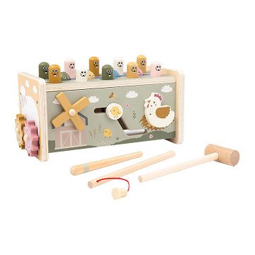 Holzhammerbank Bauernhof