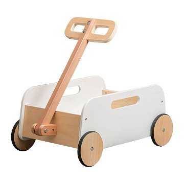 Holz-Ziehwagen