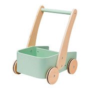 Houten Duwwagen Groen