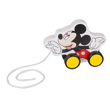 Mickey Mouse Wooden Pull Figure