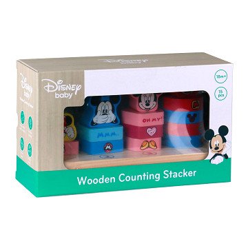 Mickey Zähl- und Spielspiel aus Holz