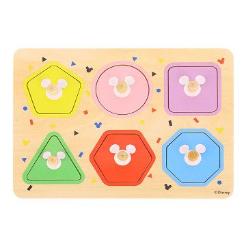 Disney Mickey Mouse Shape Puzzle, 7pcs.