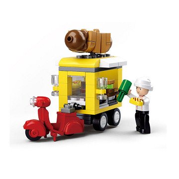Sluban Hotdog-Wagen