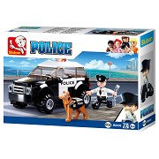Sluban Police Car with Dog - 78pcs.